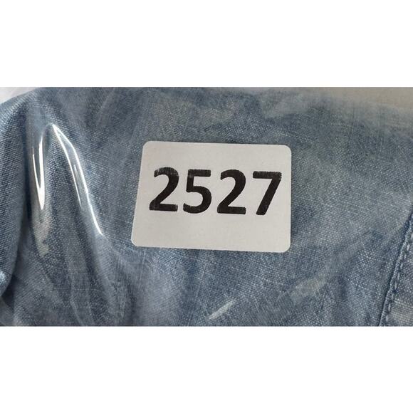 GAP Outlet XS Blue Chambray Button Pullover Shirt - Picture 8 of 8